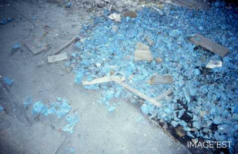 Débris d'opaline bleue (Portieux)